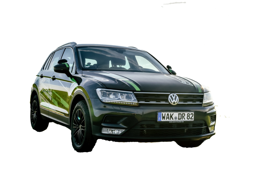 grüner Volkswagen